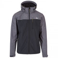 Dark Gray Marl - Front - Trespass Mens Abbott Softshell Jacket