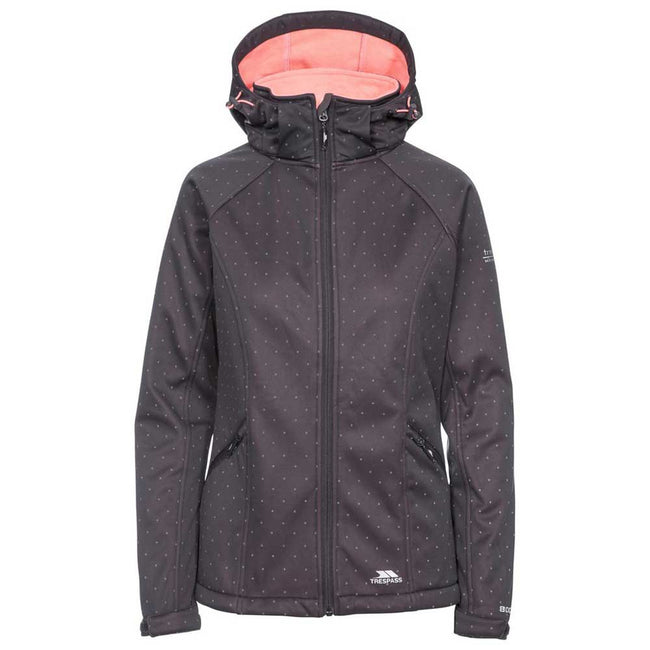 Reflective Print - Front - Trespass Womens-Ladies Emulate Softshell Jacket
