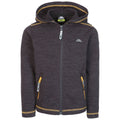 Dark Grey Marl - Front - Trespass Boys Shaw Fleece