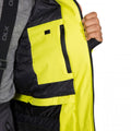 Limeade - Close up - Trespass Mens DLX Banner Ski Jacket