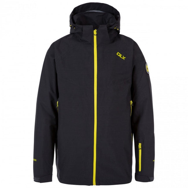 Dark Gray - Front - Trespass Mens Crompton  DLX Waterproof Ski Jacket
