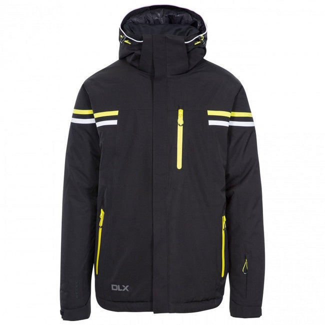 Black - Front - Trespass Mens Gonzalez DLX Ski Jacket