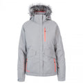 Platinum Marl - Front - Trespass Womens-Ladies Francesca DLX Ski Jacket