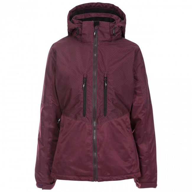 Fig - Front - Trespass Womens-Ladies Limelight Waterproof Ski Jacket