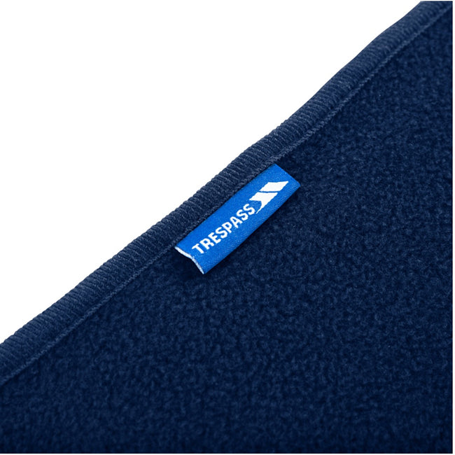 Navy Blue - Lifestyle - Trespass Snuggles Fleece Trail Blanket