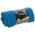 Cobalt - Close up - Trespass Snuggles Fleece Trail Blanket
