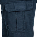 Navy - Close up - Trespass Mens Tipner Thermal Walking Pants