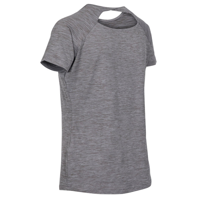 Platinum Marl - Back - Trespass Womens-Ladies Ally Active Top