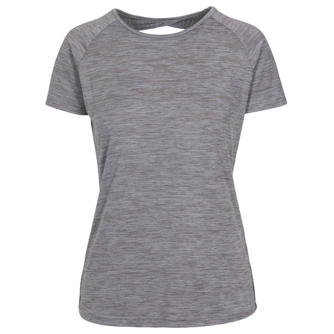 Platinum Marl - Front - Trespass Womens-Ladies Ally Active Top