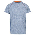 Smokey Blue Marl - Front - Trespass Mens Cooper Active T-Shirt