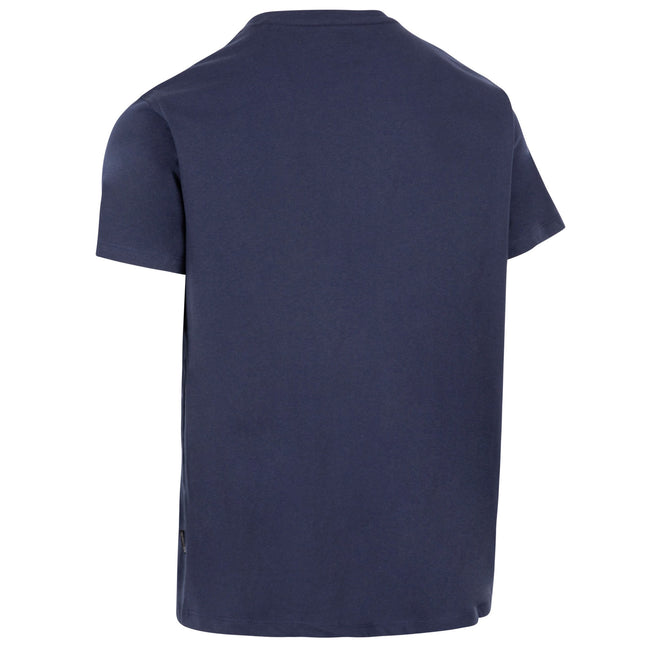 Navy - Back - Trespass Mens Bredonton T-Shirt