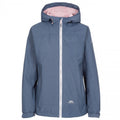 Navy Marl - Front - Trespass Womens-Ladies Virtual Waterproof Jacket