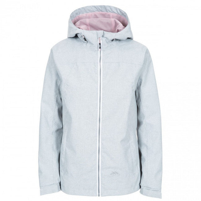 Gray Marl - Front - Trespass Womens-Ladies Virtual Waterproof Jacket