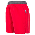 Red - Back - Trespass Childrens Boys Sanded Swimming Trunks