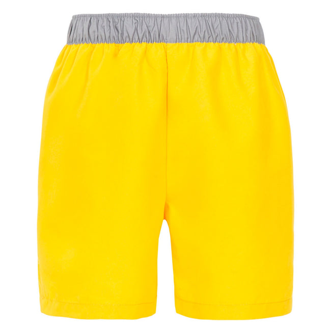 Sunshine - Front - Trespass Childrens Boys Sanded Swimming Trunks