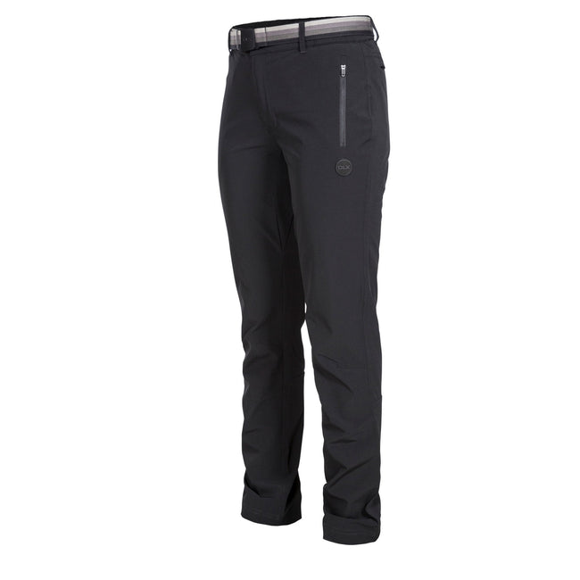 Black - Front - Trespass Womens-Ladies Drena Pants