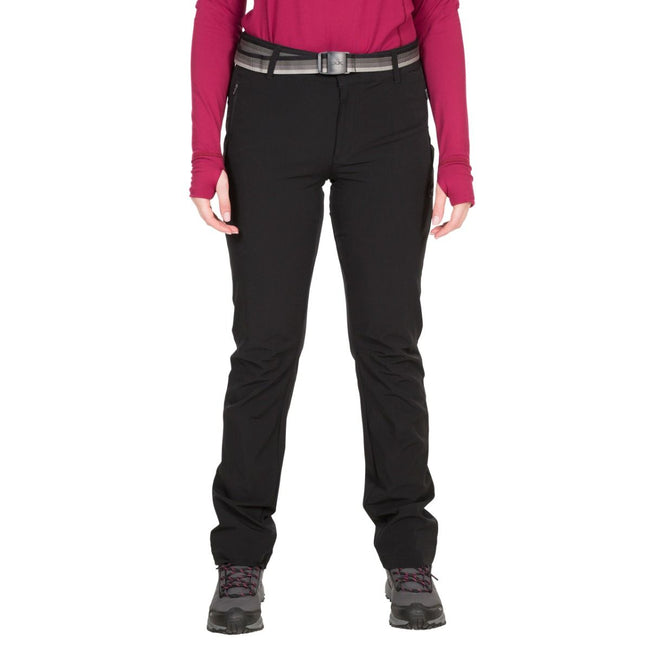 Black - Back - Trespass Womens-Ladies Drena Pants