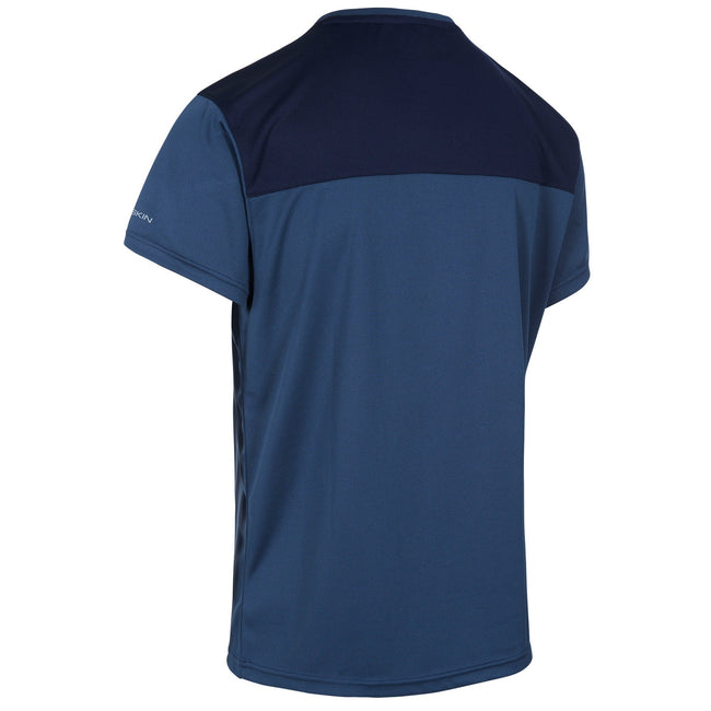 Navy - Back - Trespass Mens Jacob Active T-Shirt
