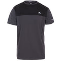 Dark Gray - Front - Trespass Mens Jacob Active T-Shirt