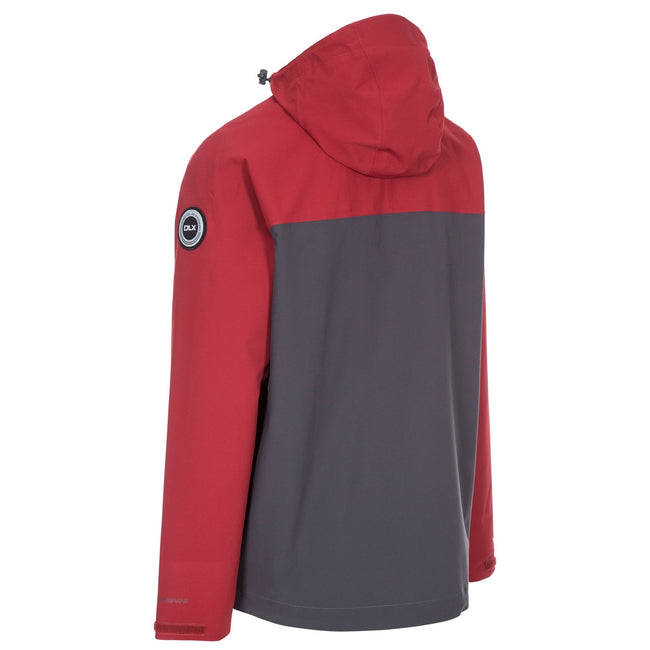 Merlot - Back - Trespass Mens Marton Waterproof Jacket