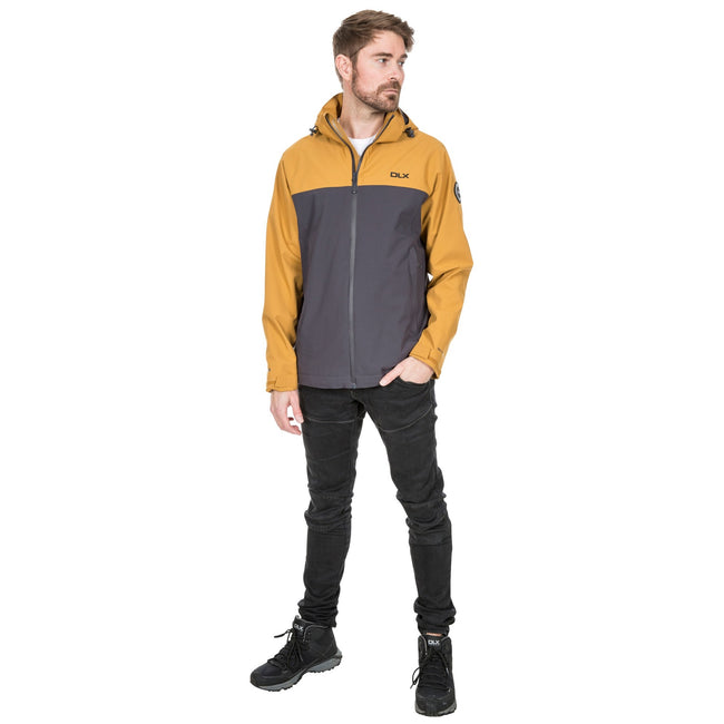 Sandstone - Side - Trespass Mens Marton Waterproof Jacket