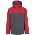Merlot - Front - Trespass Mens Marton Waterproof Jacket