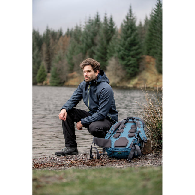 Navy - Pack Shot - Trespass Mens Maverick Softshell Jacket