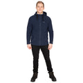 Navy - Back - Trespass Mens Napperton Fleece Jacket