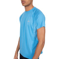 Vibrant Blue Stripe - Side - Trespass Mens Noah Active T-Shirt