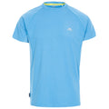 Vibrant Blue Stripe - Front - Trespass Mens Noah Active T-Shirt