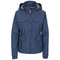 Navy - Front - Trespass Womens-Ladies Busybee Waterproof Jacket