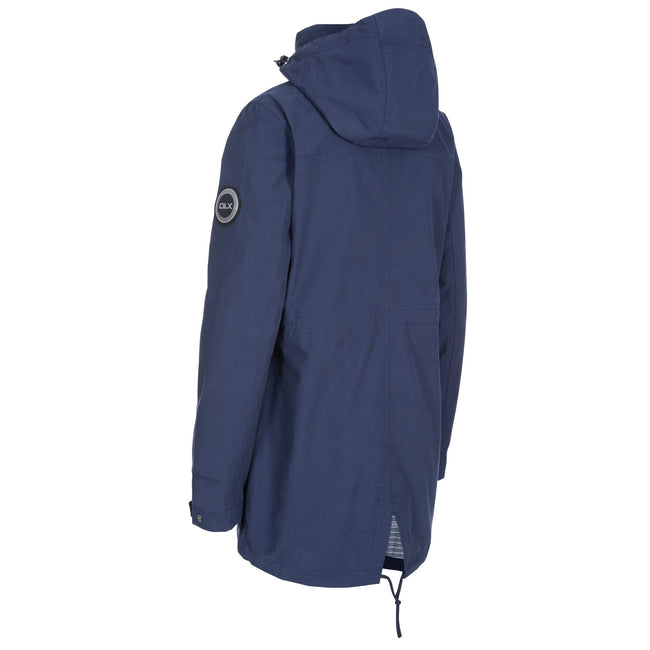 Navy - Back - Trespass Womens-Ladies Sabine Waterproof Jacket