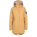 Sandstone - Front - Trespass Womens-Ladies Sabine Waterproof Jacket