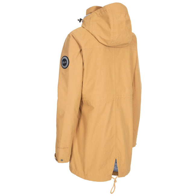Sandstone - Back - Trespass Womens-Ladies Sabine Waterproof Jacket