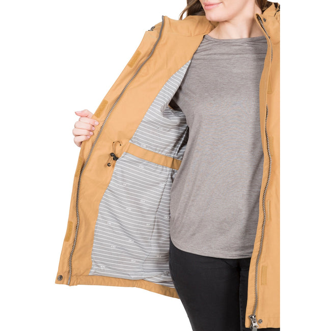 Sandstone - Lifestyle - Trespass Womens-Ladies Sabine Waterproof Jacket