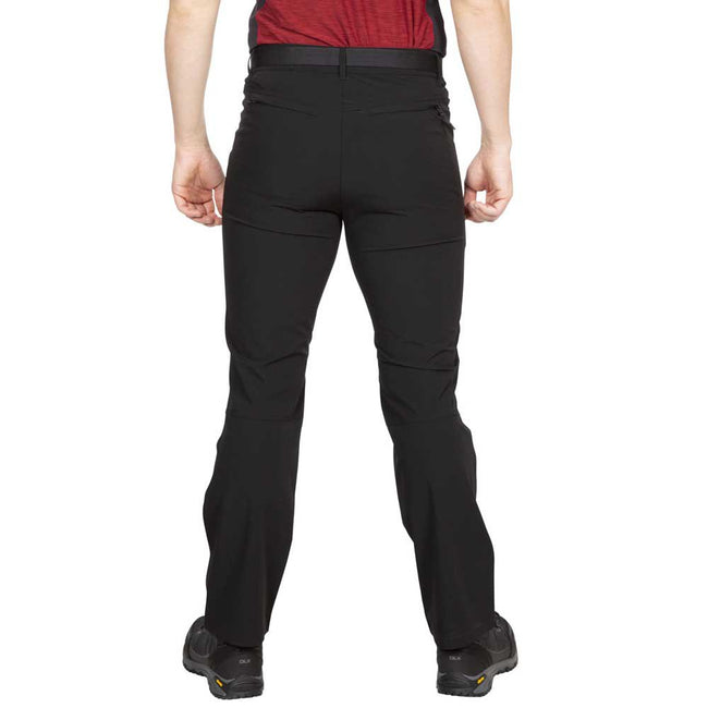 Black - Back - Trespass Mens Hartley Pants