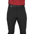 Black - Side - Trespass Mens Hartley Pants