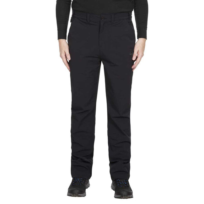 Black - Front - Trespass Mens Hades Pants