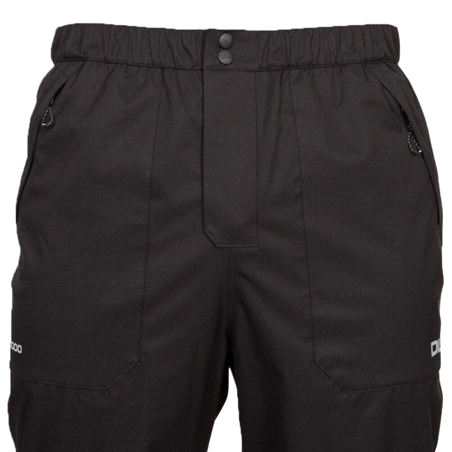 Black - Back - Trespass Mens Putter Pants