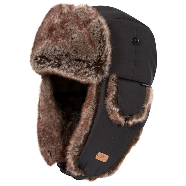 Black - Side - Trespass Unisex Adult Dapper Hat