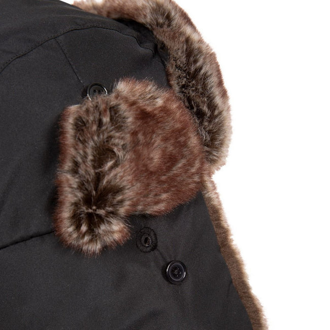 Black - Close up - Trespass Unisex Adult Dapper Hat