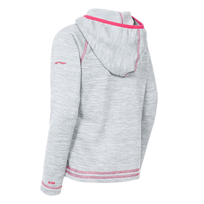 Platinum Marl - Back - Trespass Womens-Ladies Goodness Fleece Jacket