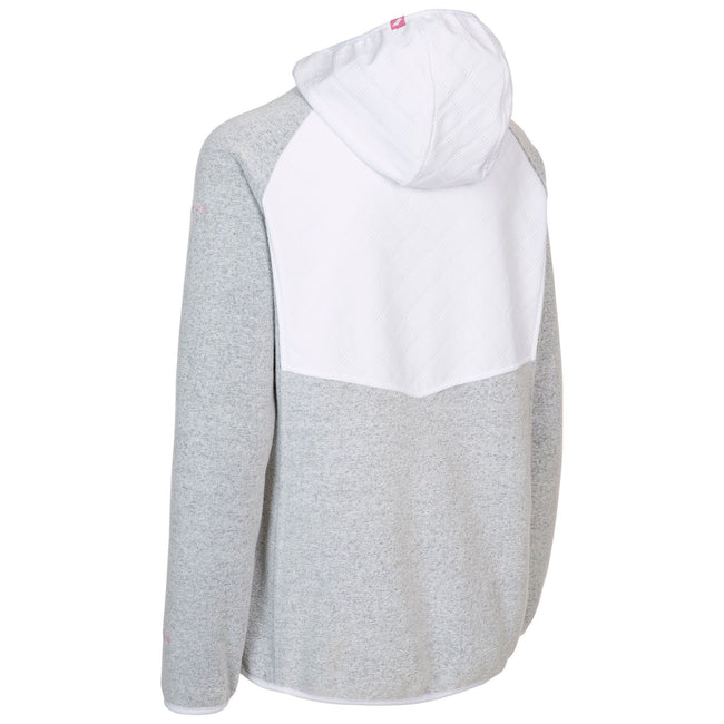 Gray Marl - Back - Trespass Womens-Ladies Starshine Fleece Jacket