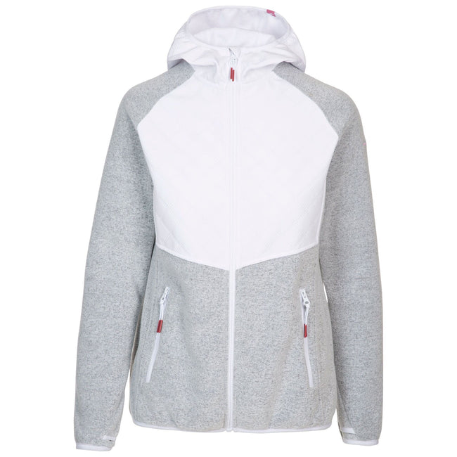 Gray Marl - Front - Trespass Womens-Ladies Starshine Fleece Jacket