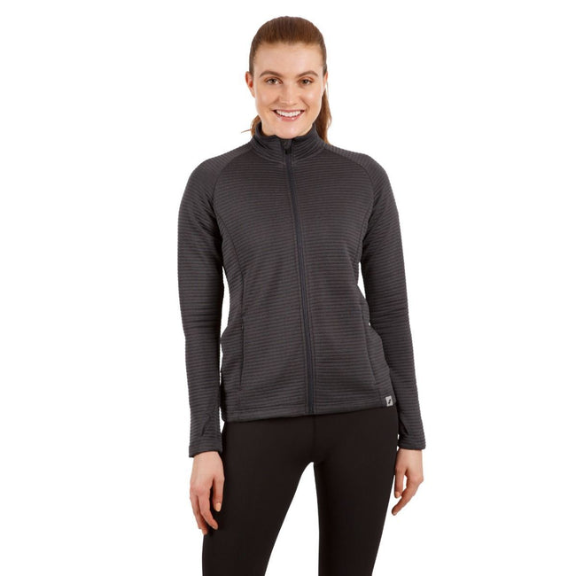 Dark Grey Marl - Back - Trespass Womens-Ladies Leonora Full Zip Active Jacket