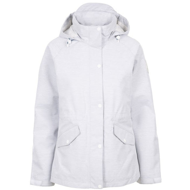 Pale Grey Marl - Front - Trespass Womens-Ladies Hannah DLX Jacket