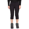 Black - Front - Trespass Womens-Ladies Mags Capri