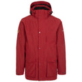 Merlot Marl - Front - Trespass Mens Sandy Waterproof Jacket