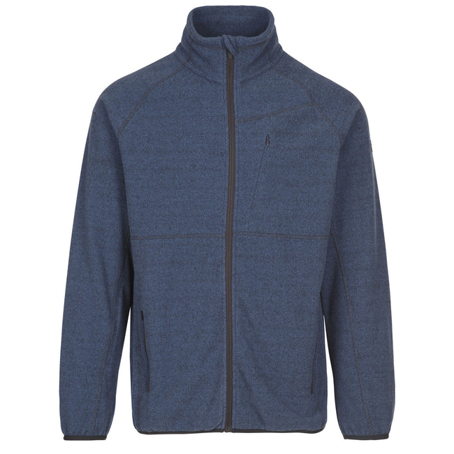 Smokey Blue - Front - Trespass Mens Talkintire Fleece Jacket