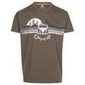 Khaki - Front - Trespass Mens Cromer T-Shirt
